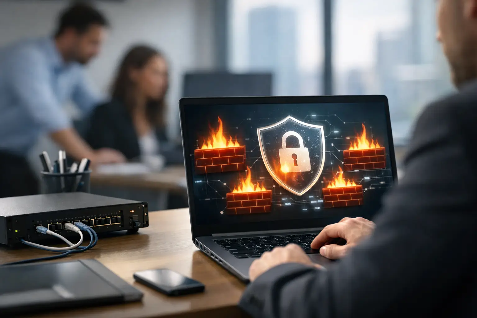 Pare-feu géré pour entreprise – faut-il y passer ?