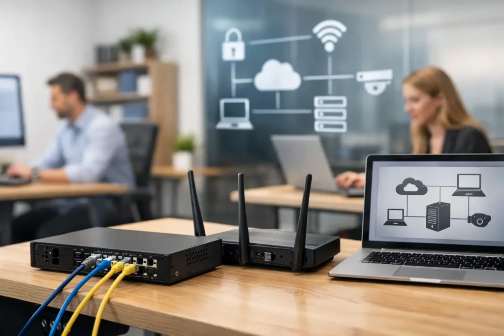 Network segmentation for small business