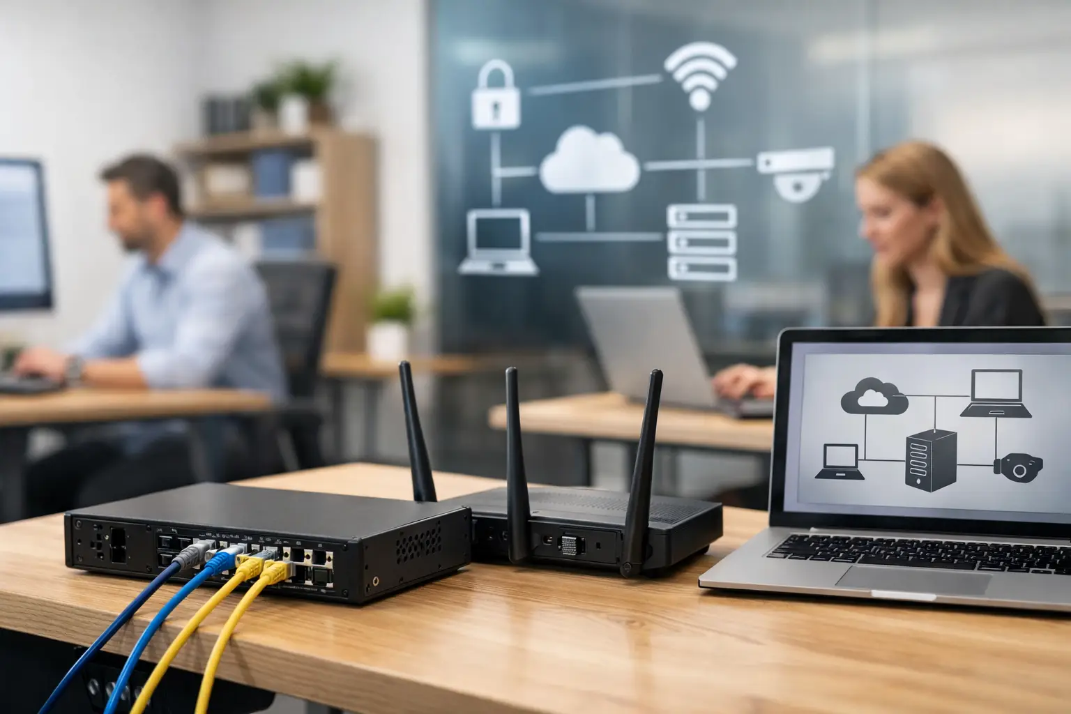 Network segmentation for small business