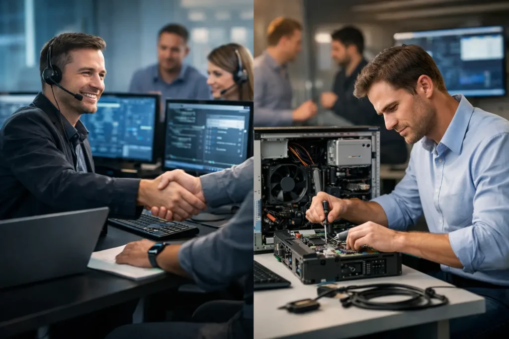 Outsourced IT vs internal IT: que choisir ?