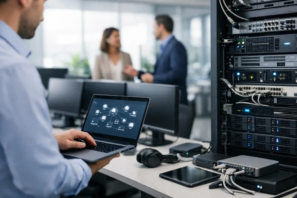 Comment structurer un parc informatique entreprise