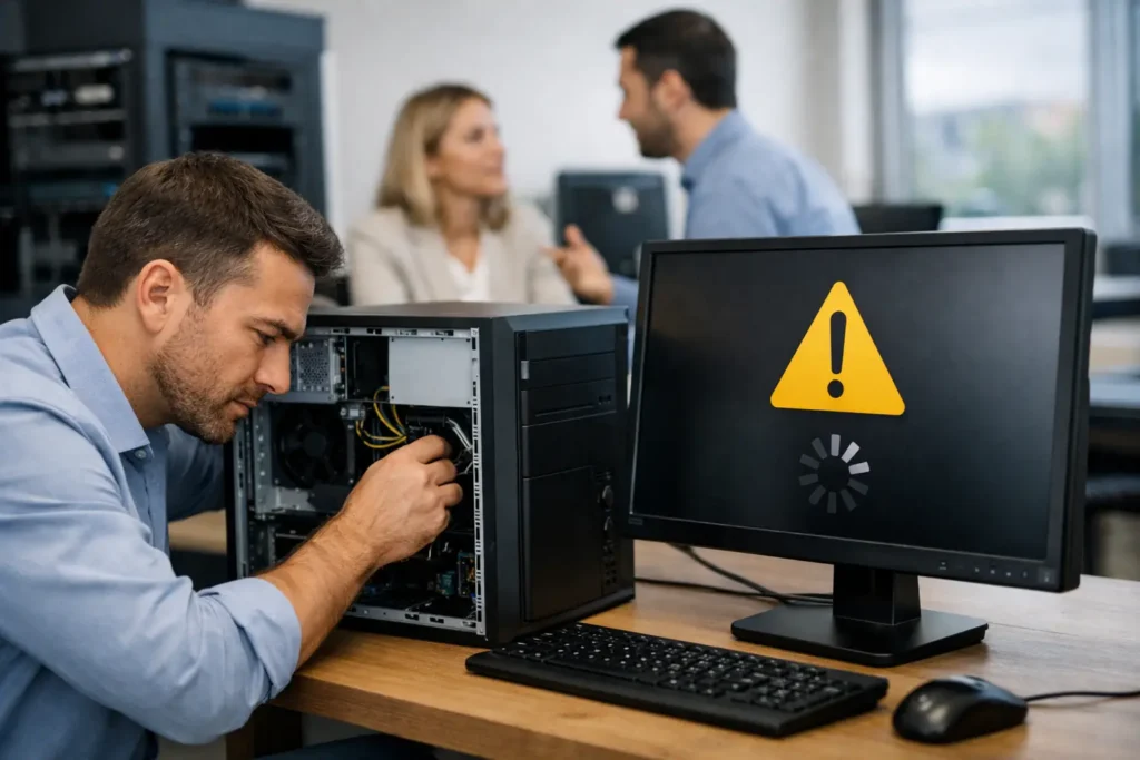Réduire les arrêts informatiques en PME