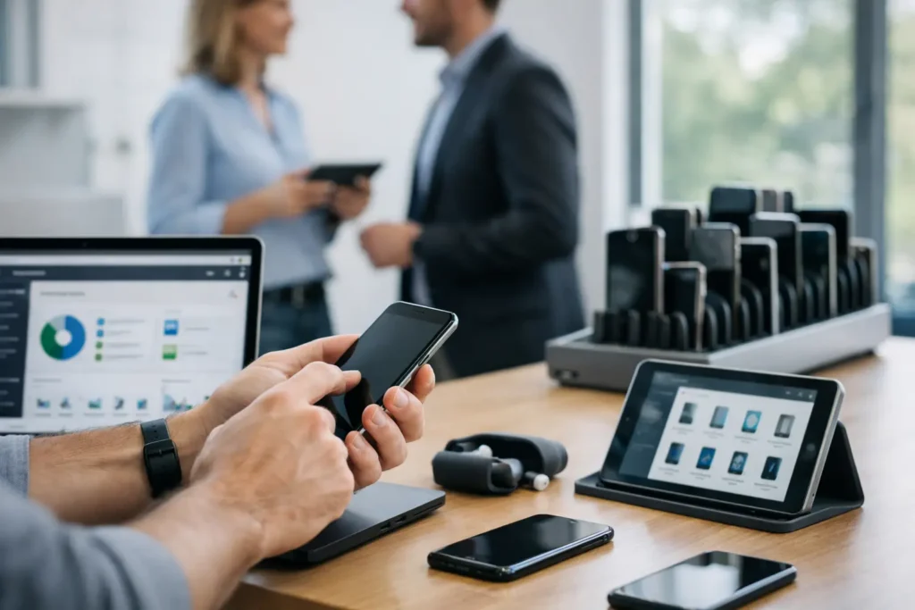 Gestion appareils mobiles entreprise efficace